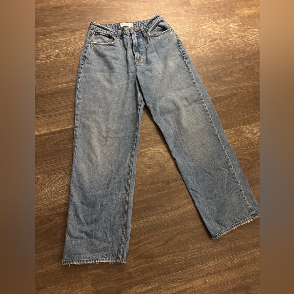 Abercrombie & Fitch Light Blue Relaxed Men's Jeans